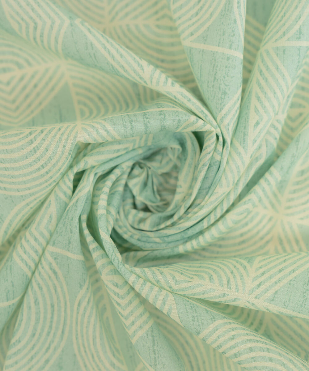 Women's Fine Voile Blue Printed Dupatta