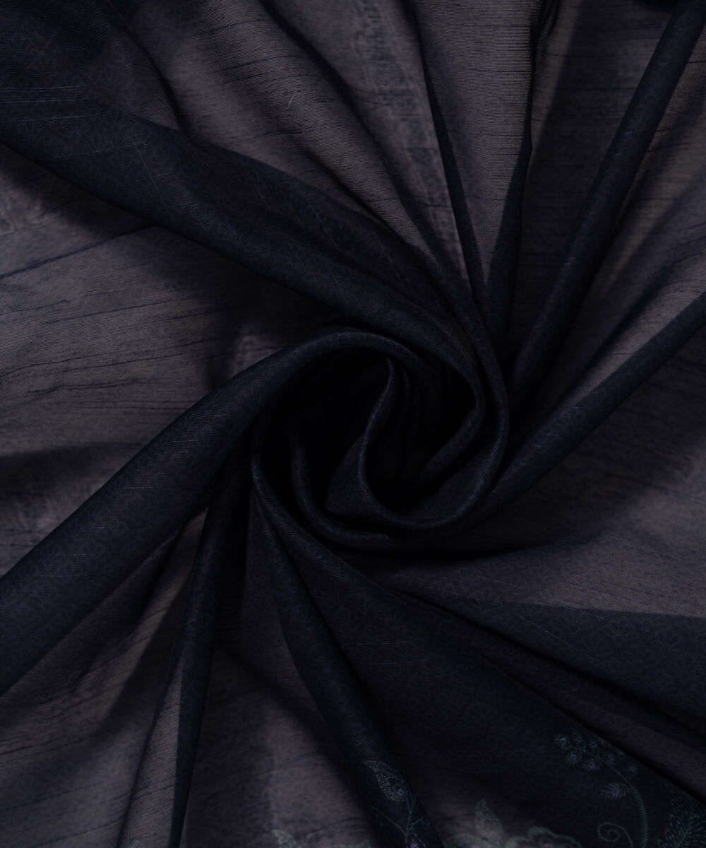 Manaar Printed Dark Blue Dupatta