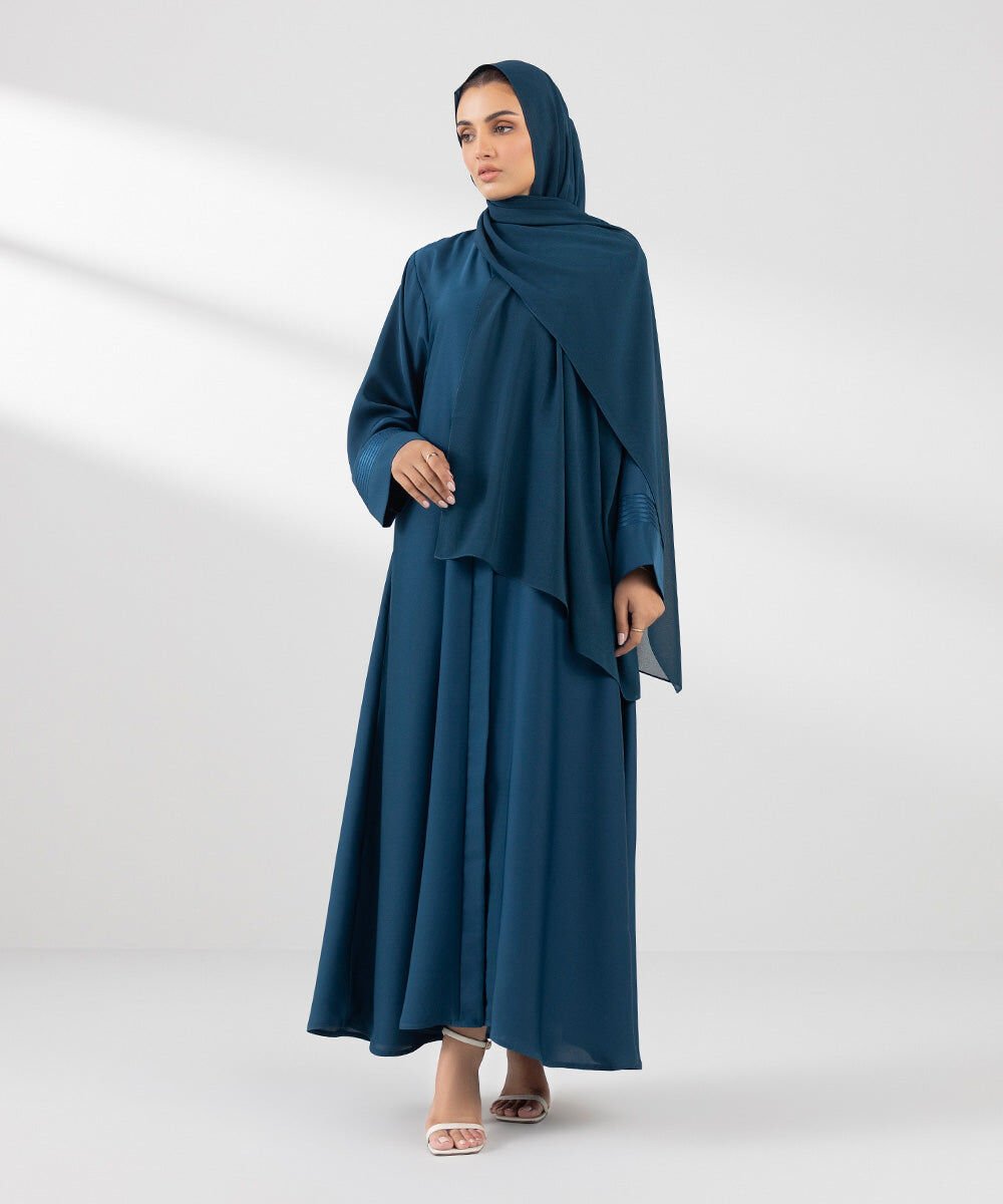 Woman - Green Basic Hijab