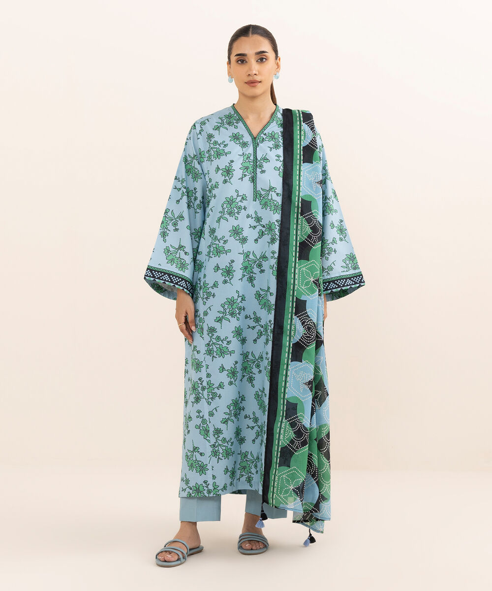 0U2DDD25V52B Unstitched 3 PC 0U2DDD25V52B