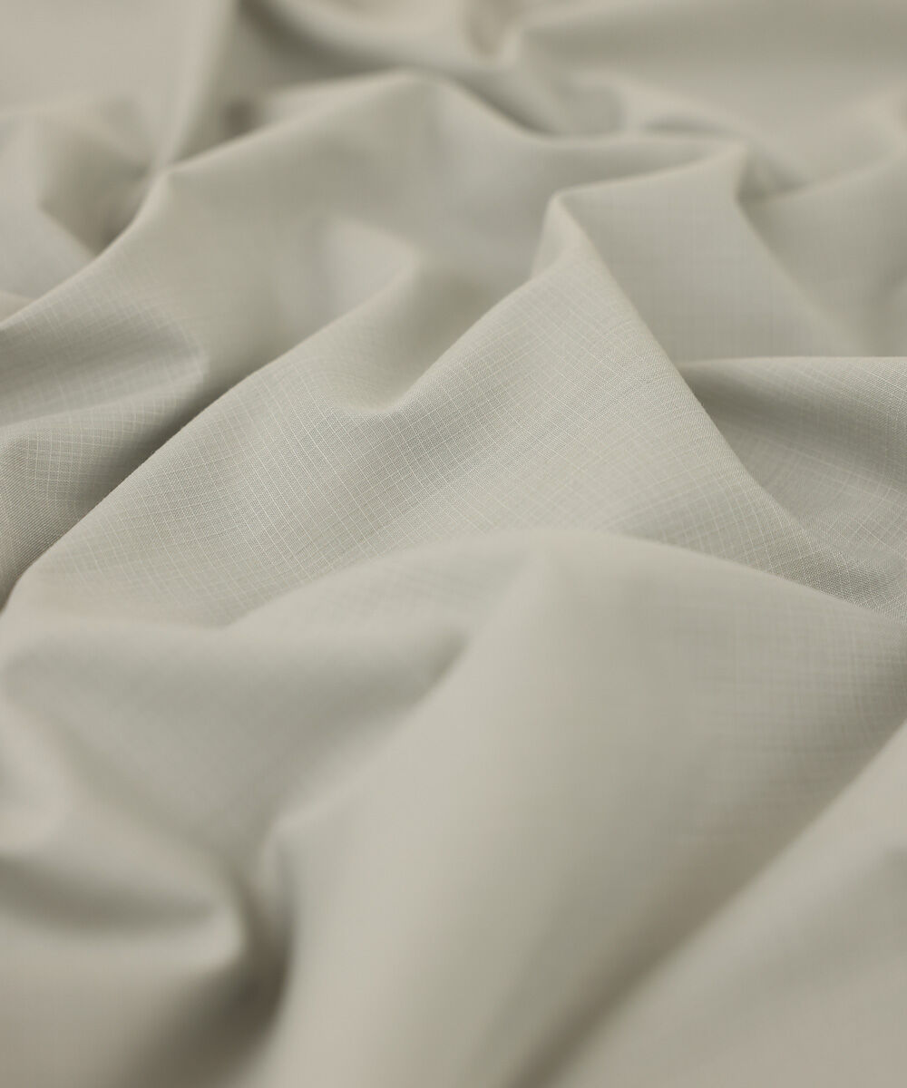 Men's Unstitched Blended Dobby  Grey Full Suit Fabric