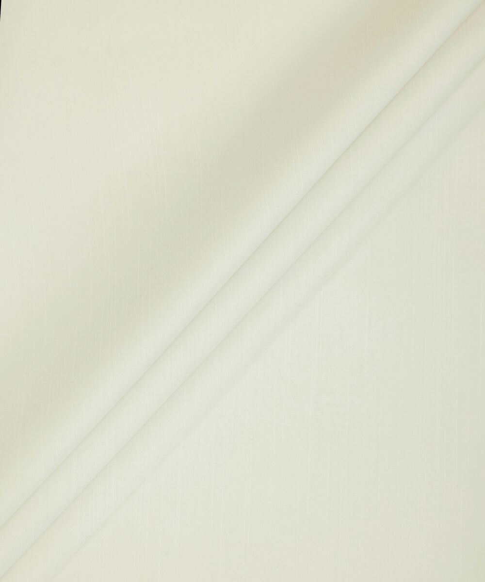 Men's Unstitched 2-Piece Premium Wash & Wear Off White Suit