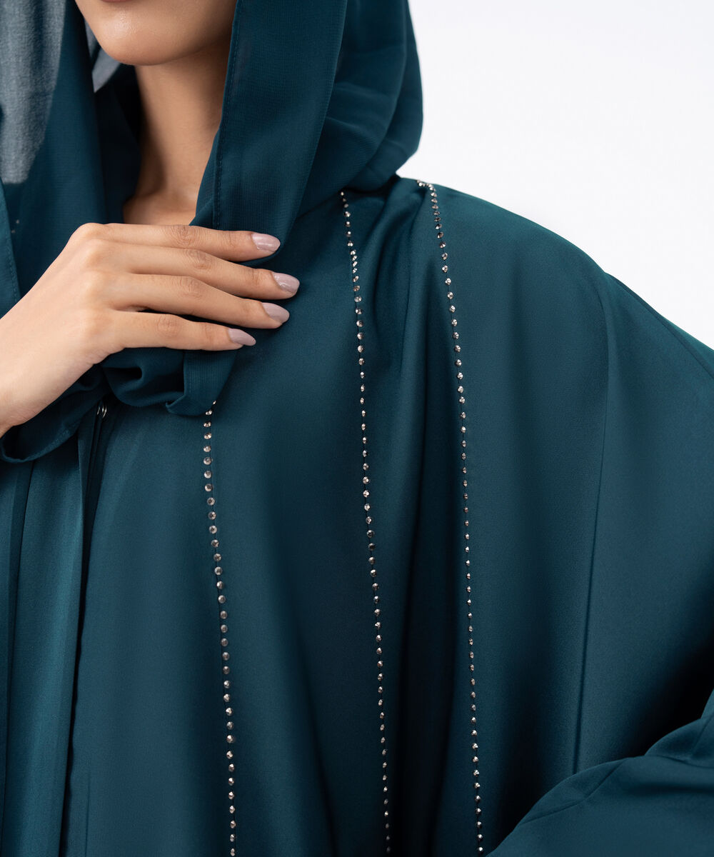 Women's Zinc Polyester Abaya Set