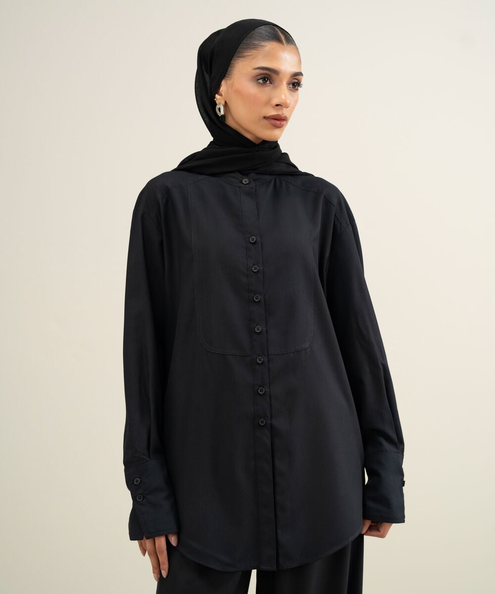 Women's Black Hijab