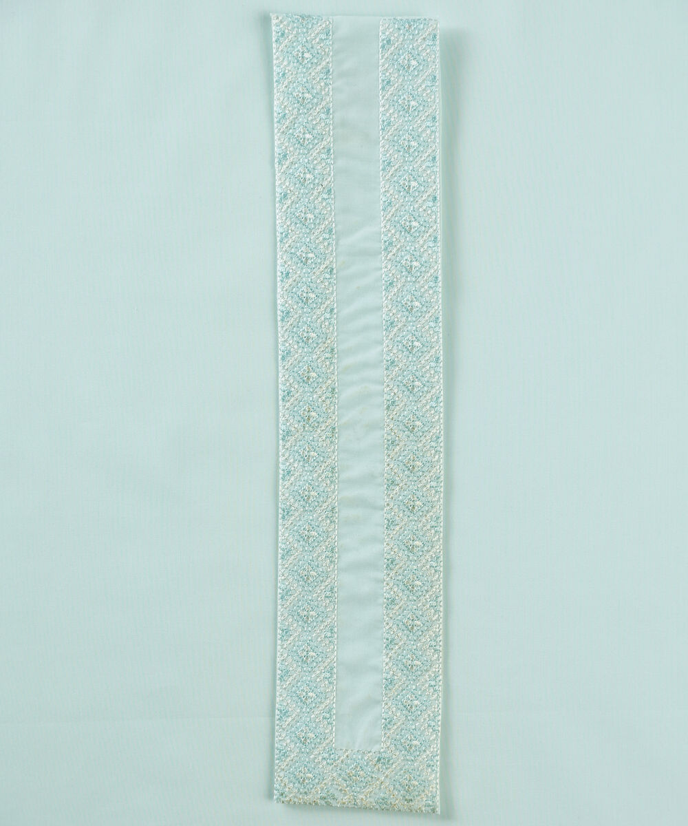 Men Unstitched Cotton Mint Full Suit Fabric