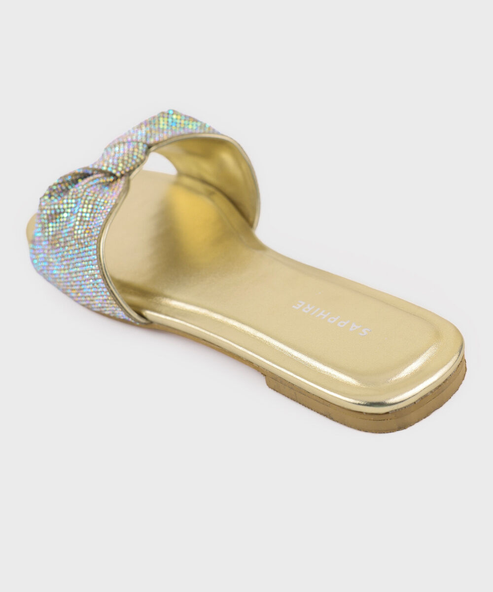 Women's Gold Flats