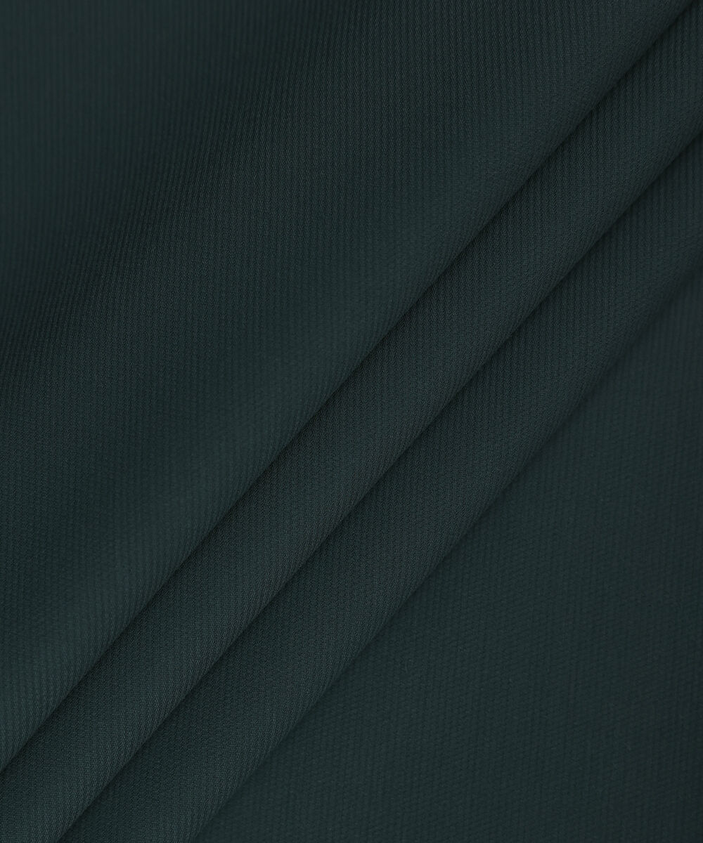 Men Unstitched Viscose Green Full Suit Fabric