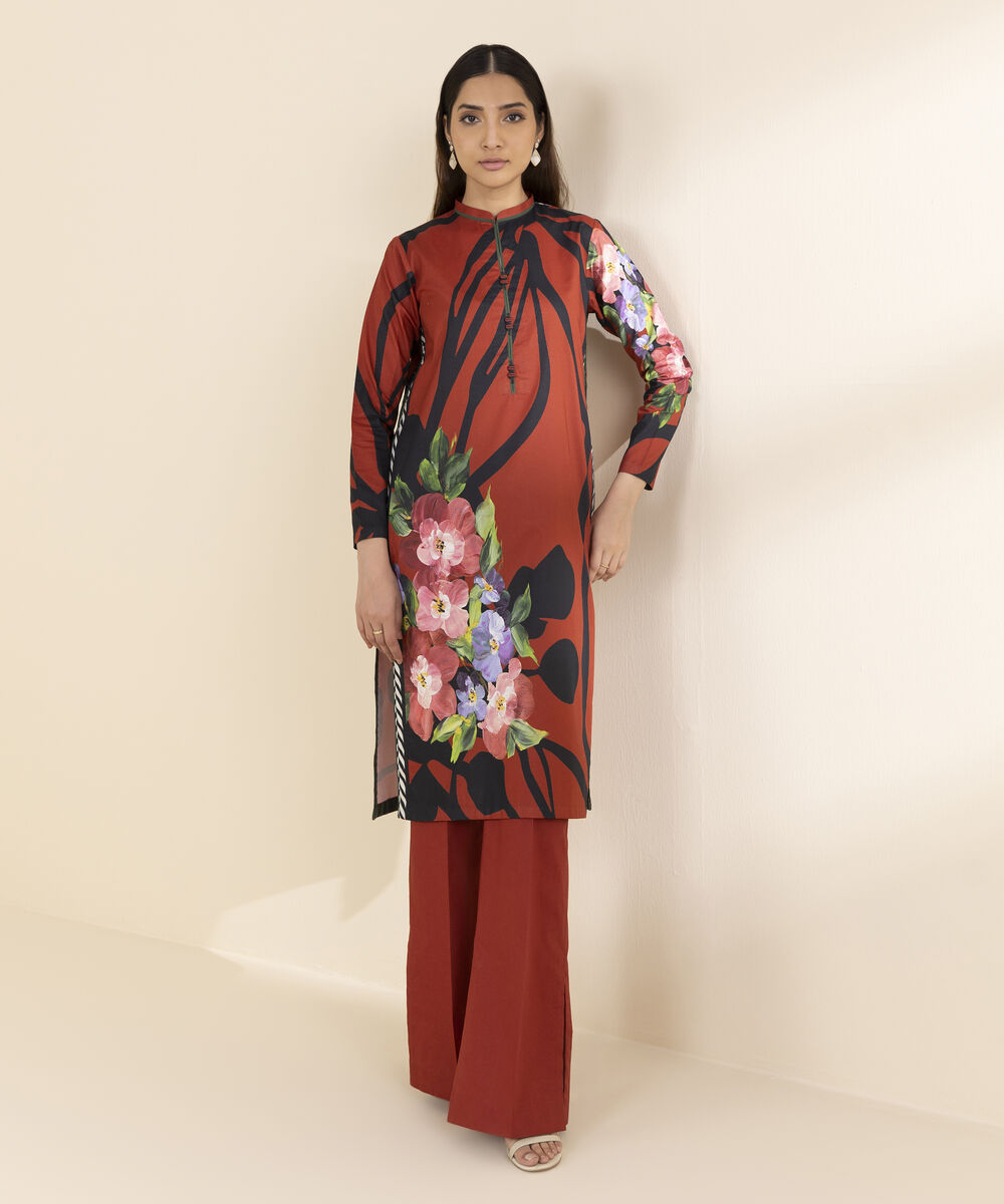 Unstitched Women's Red Lawn Shirt