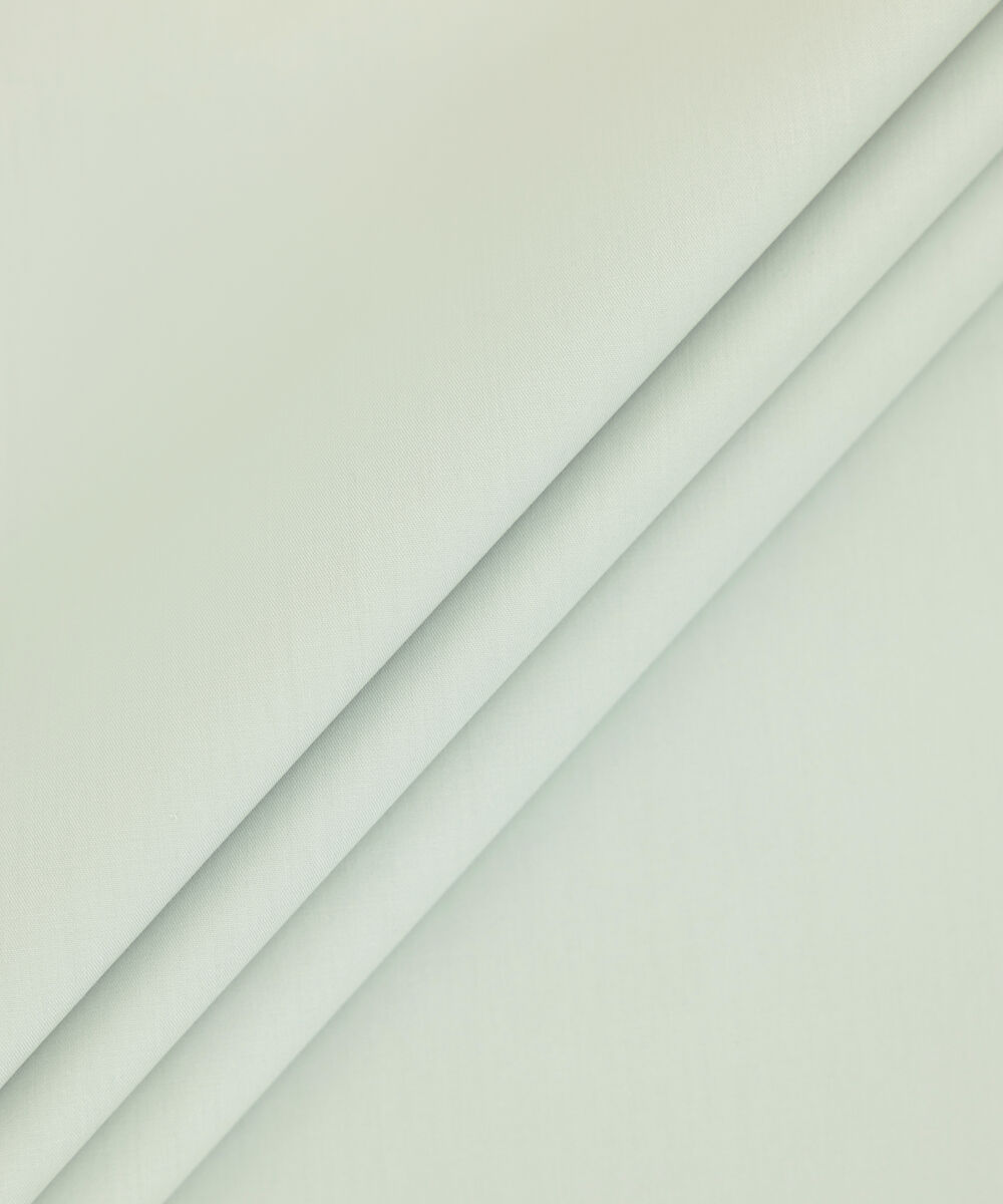 Men's Unstitched 2-Piece Luxury Pima Cotton Light Green Suit