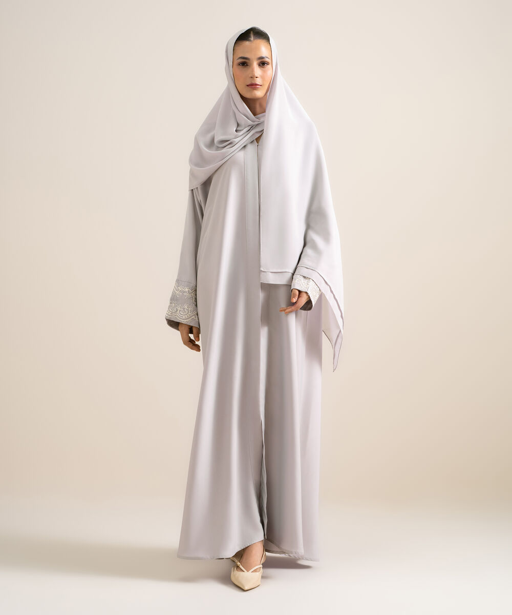 Women's Lilac Abaya Set