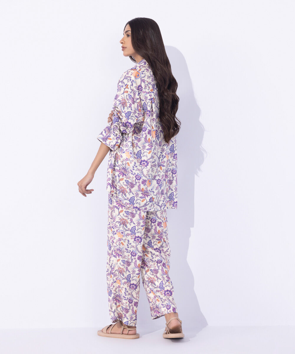 Women's Western Wear Multi Floral Printed Trousers
