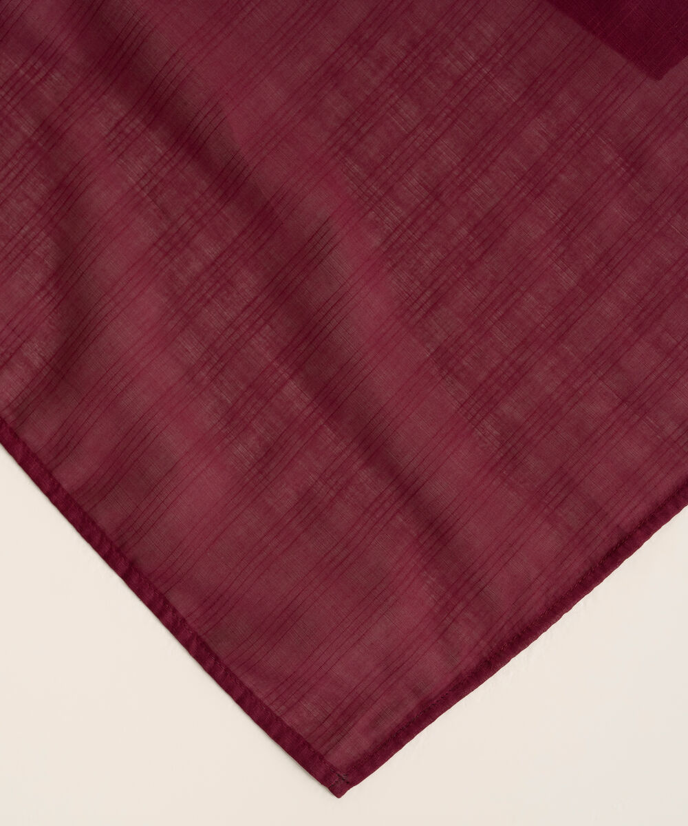 Textured Voile Solid Dupatta