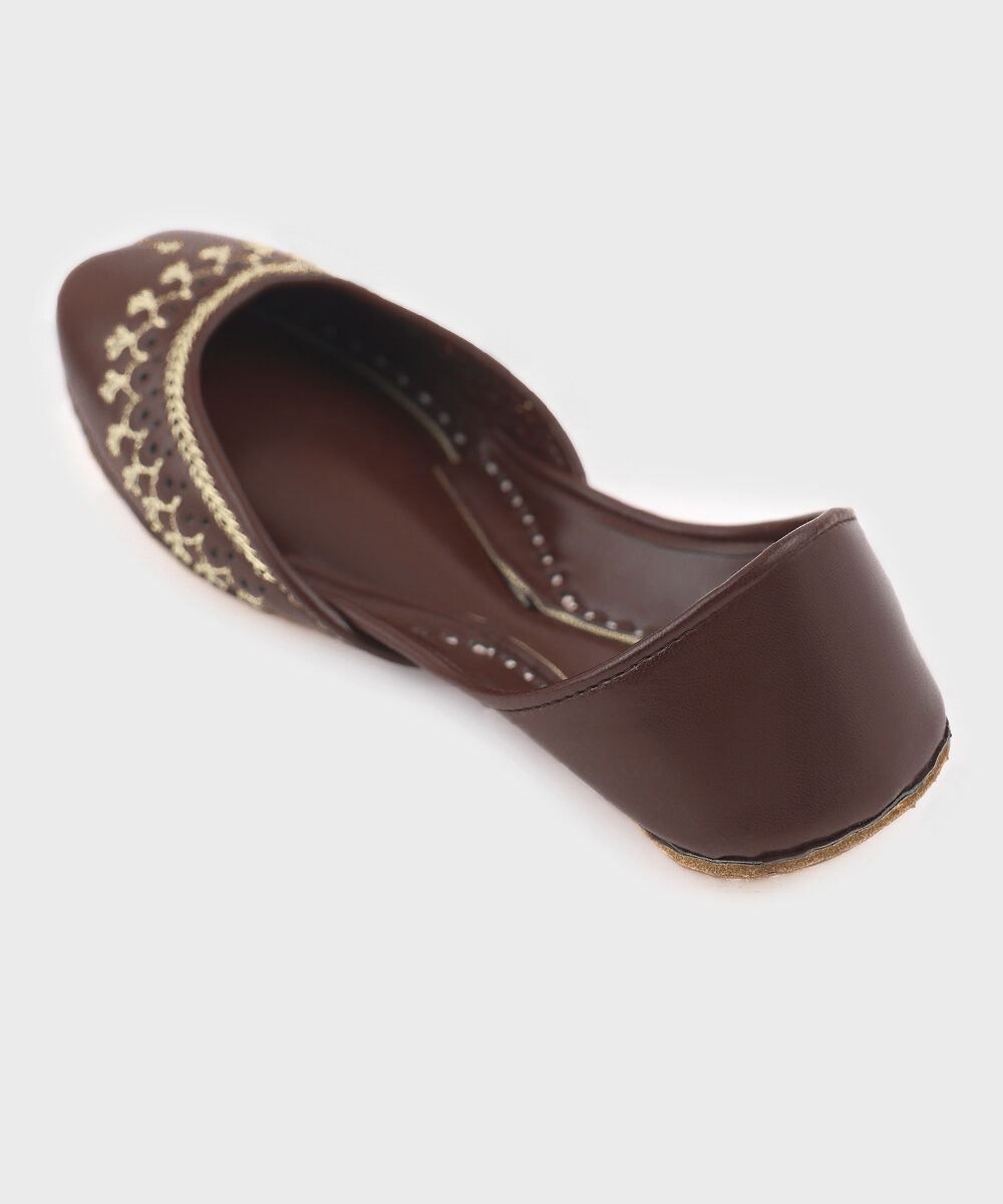 Women's Brown Khussa