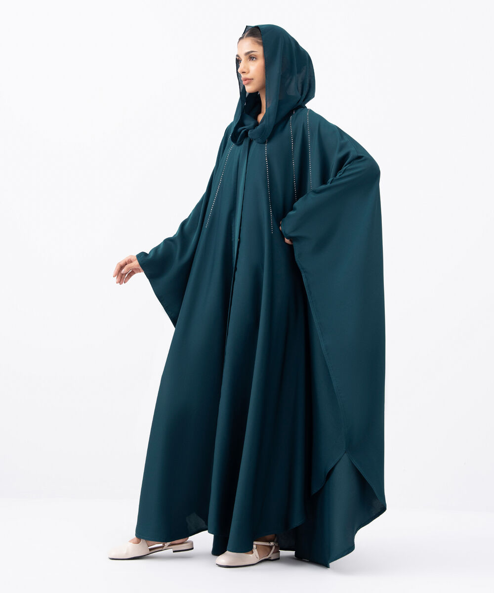 Women's Zinc Polyester Abaya Set