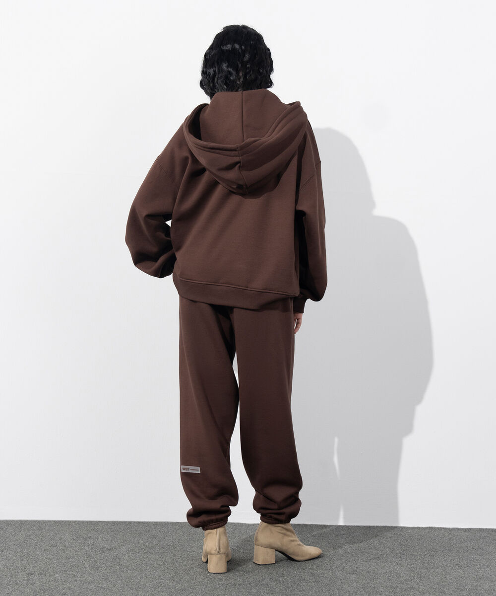 Women's Western Wear Brown Over-Sized Fleece Hoodie