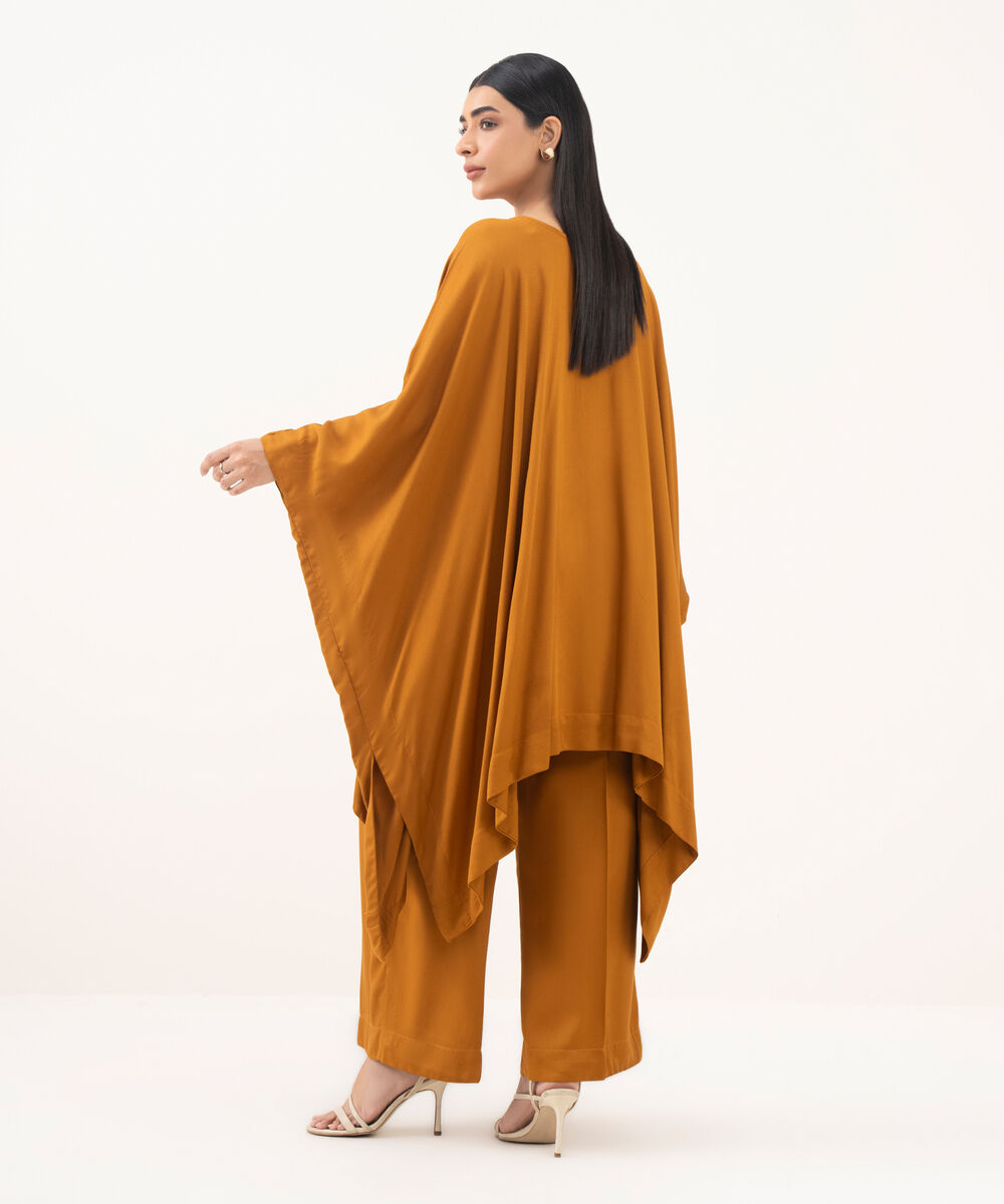 Women's RTW Bedford  Solid Rust Kaftan