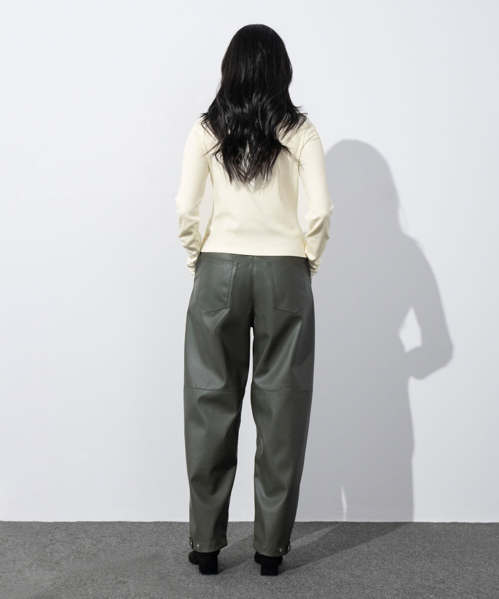 Women's Western Wear White Turtle Neck Ribbed Top