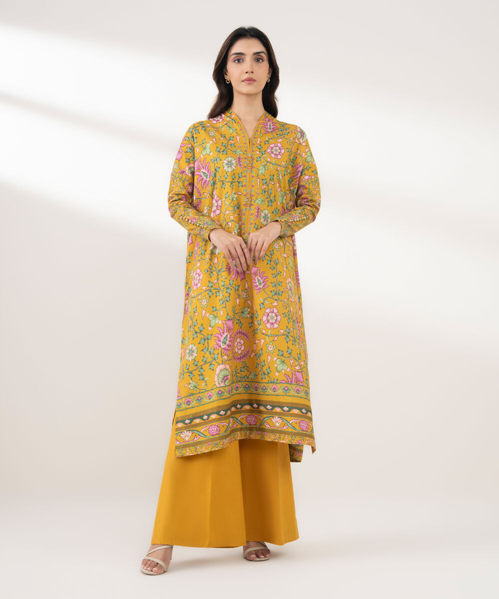 Women's Unstitched Dobby 2 Piece Suit