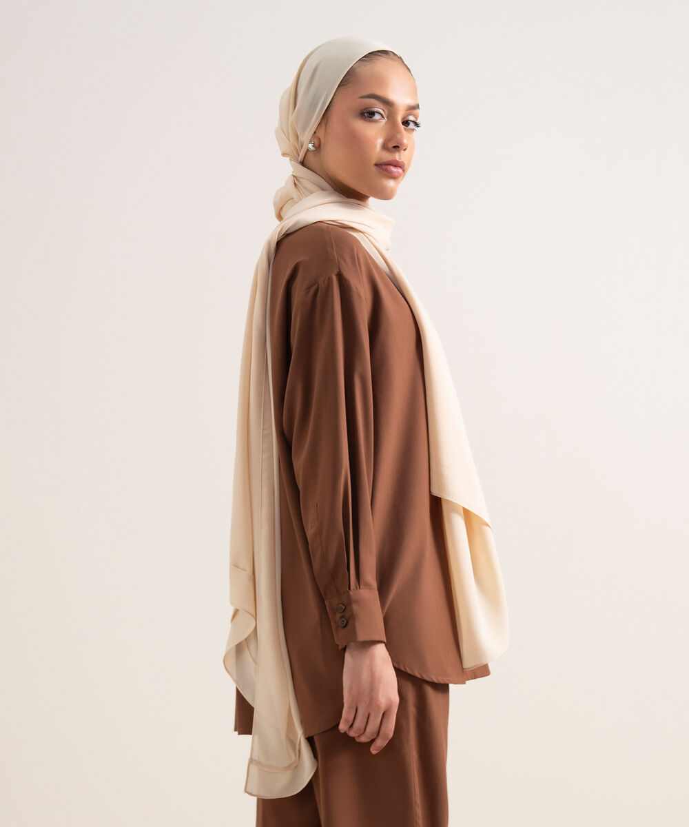 Women's Beige Hijab