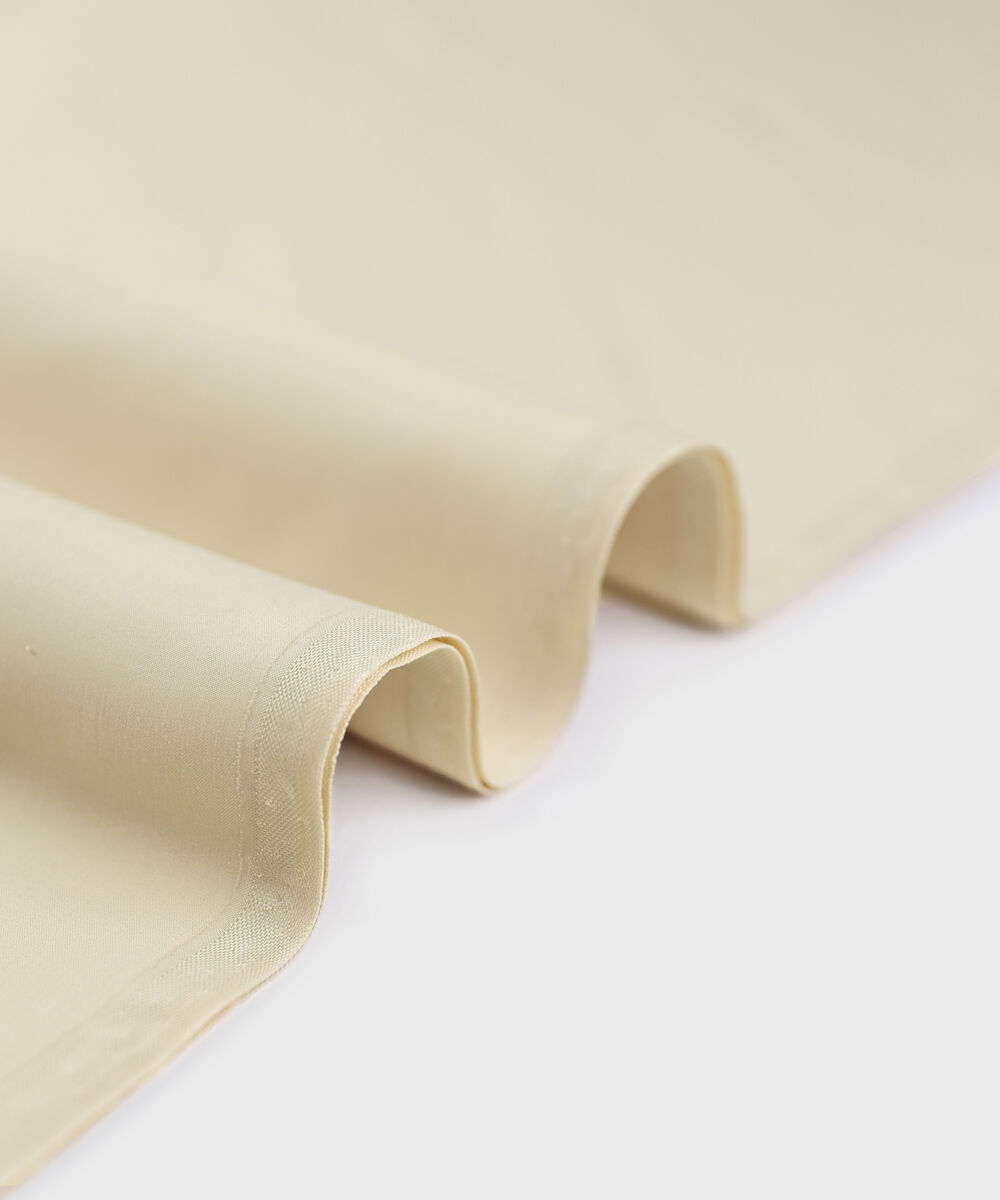 Men Unstitched Viscose Off-White Full Suit Fabric