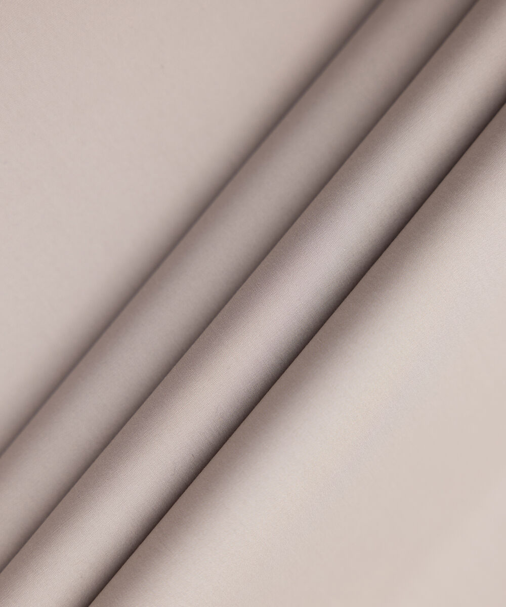 Men's Unstitched Two-Piece Refined Wash and Wear Light Khaki Suit.