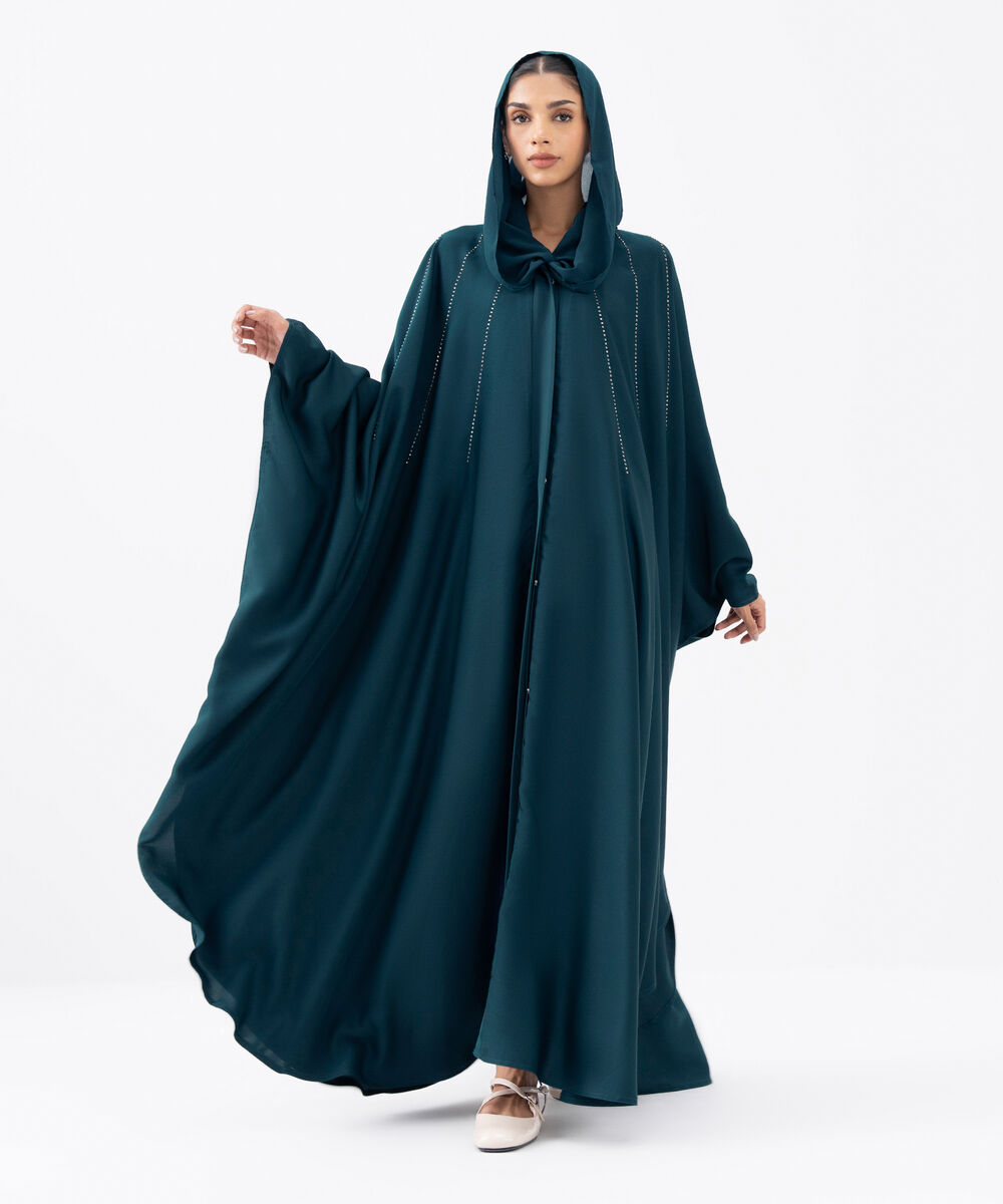 Women's Zinc Polyester Abaya Set