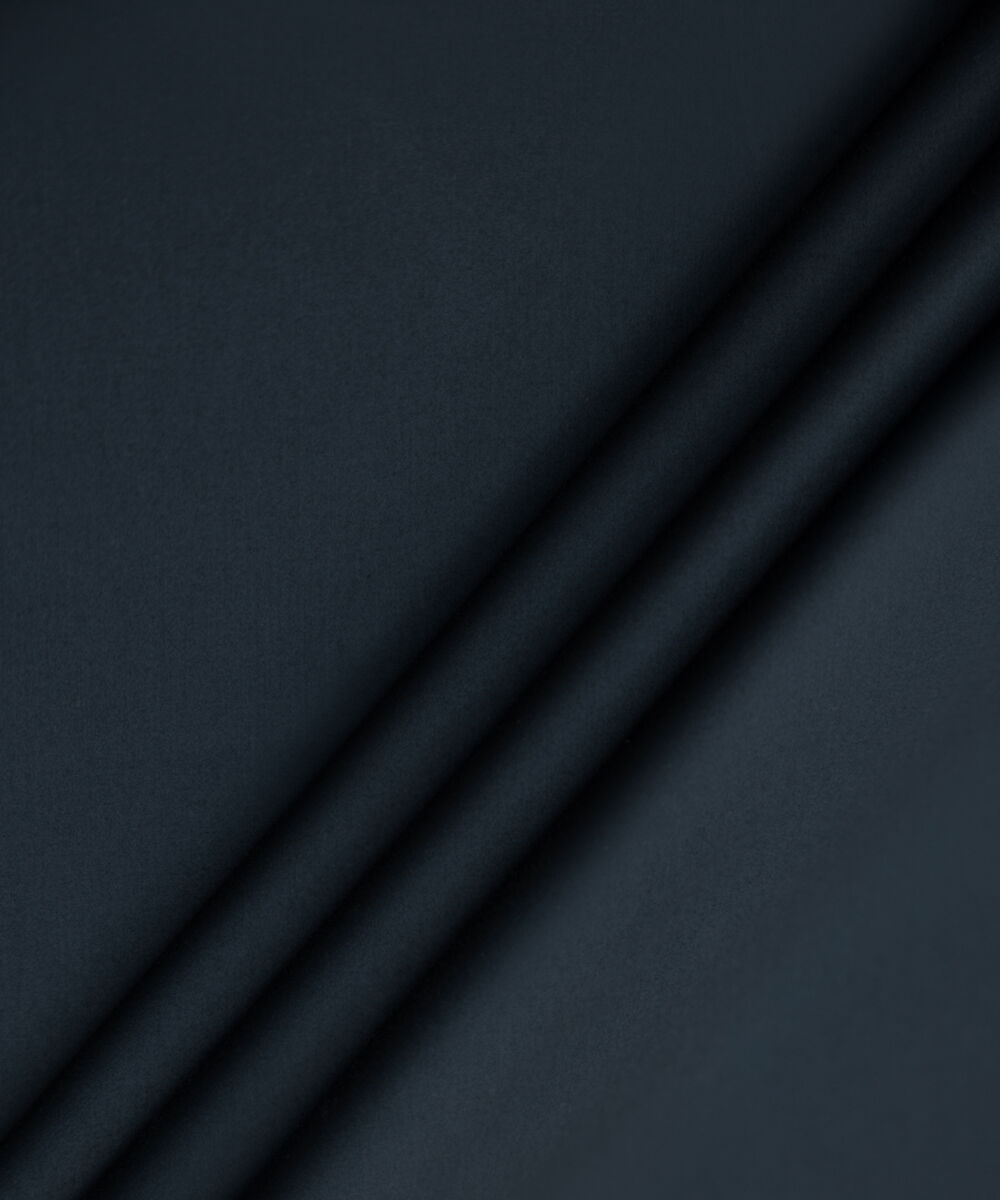 Men's Unstitched Two-Piece Premium Cotton Satin Off White Suit.