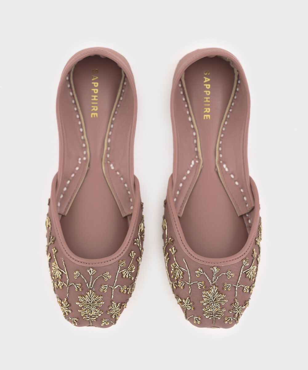 Women's Purple Khussa