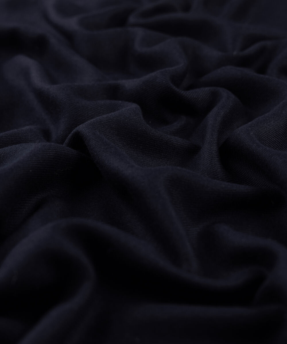 Men Wool Blended Blue Shawl