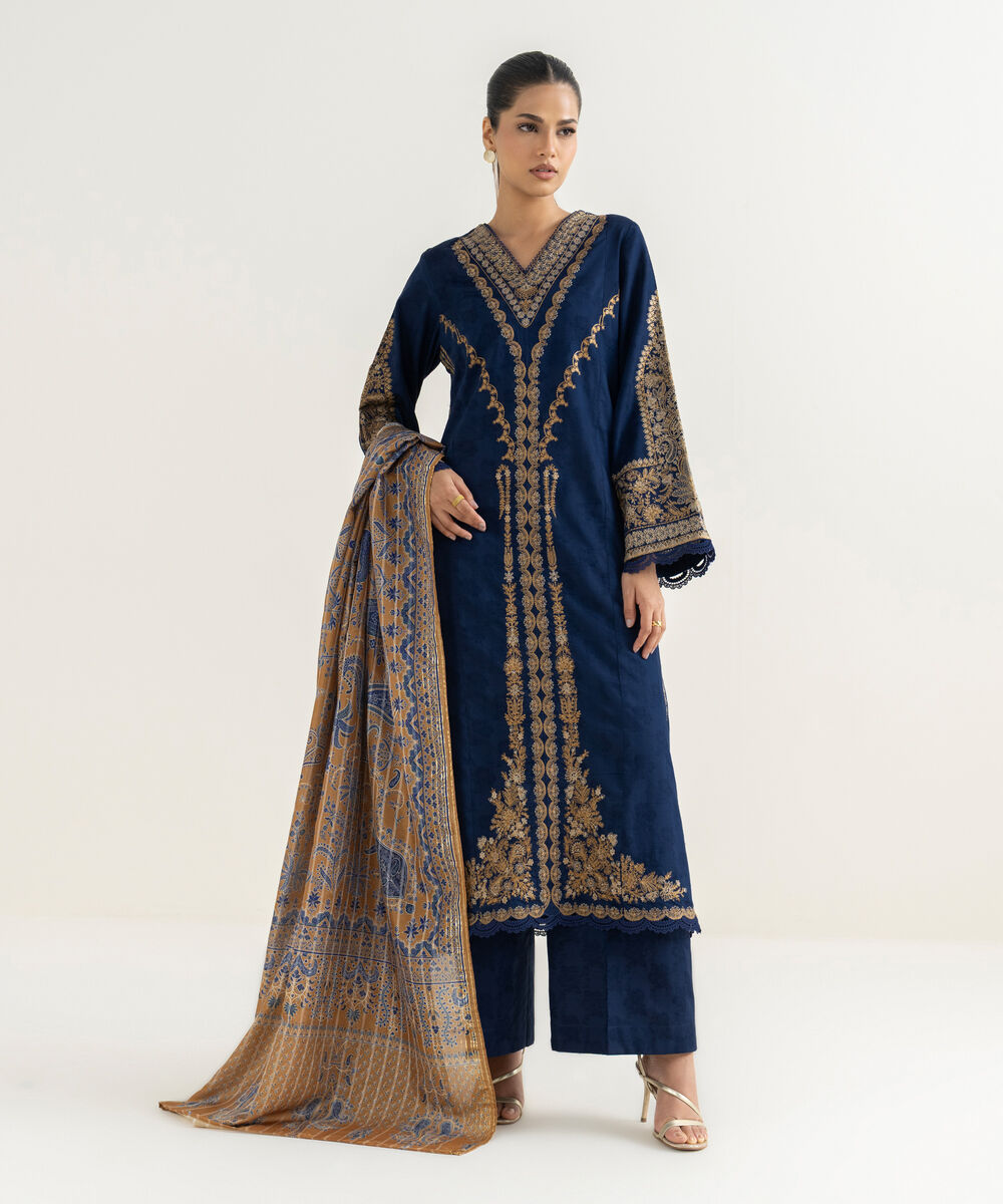 Women's Textured Silk Multi Printed Dupatta