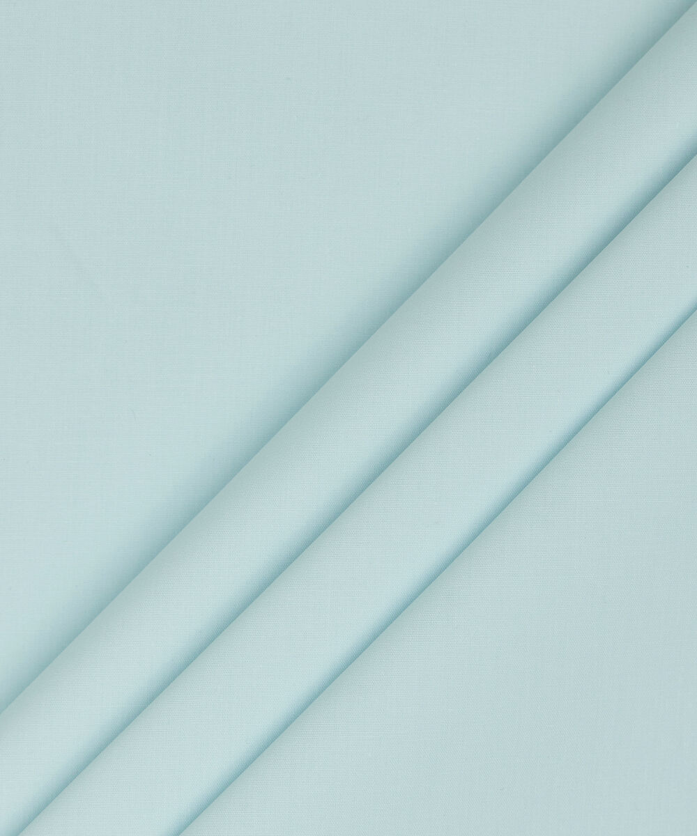 Men's Unstitched Two-Piece Soft Mint Premium Latha Suit