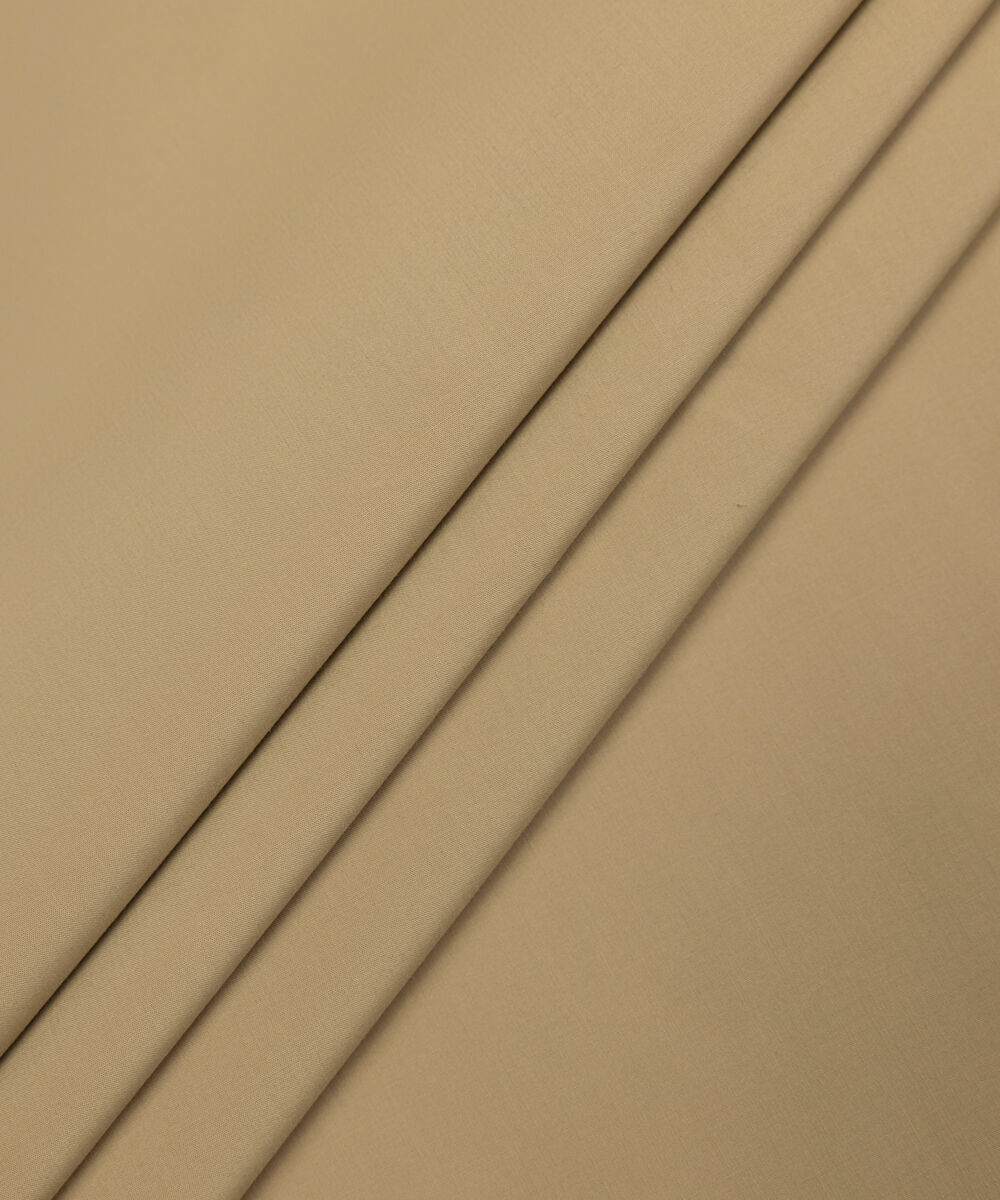 Men's Unstitched Two-Piece Beige Luxe Wash & Wear Suit