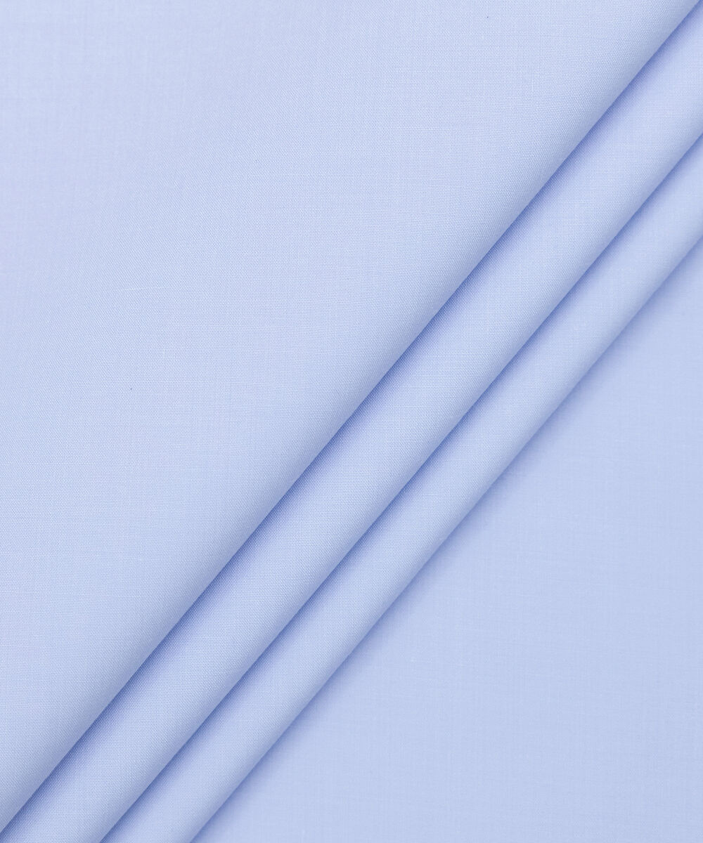 Men's Unstitched Two-Piece Sky Blue Luxury Modal Suit