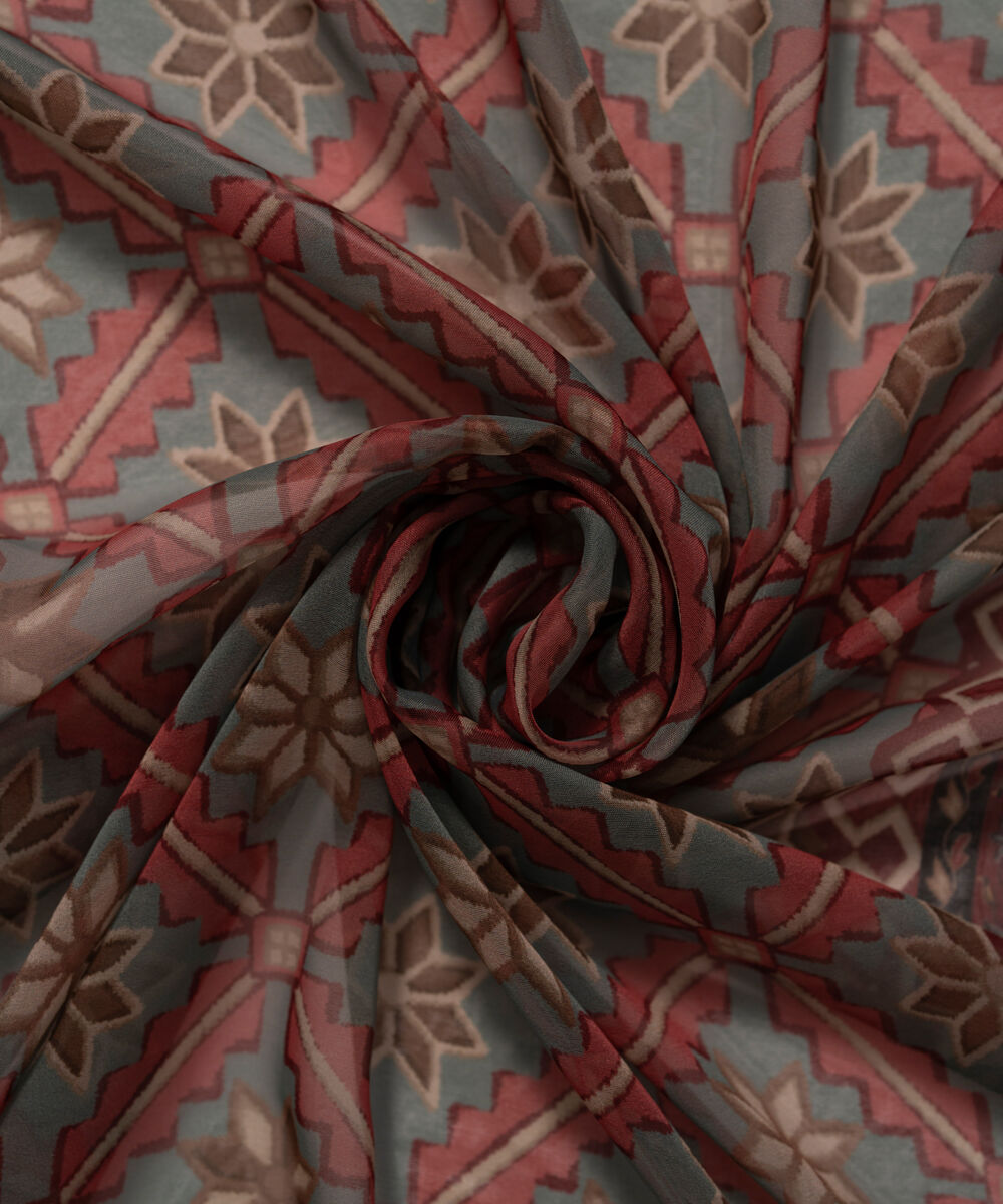 Blended Tissue Printed Multi Dupatta