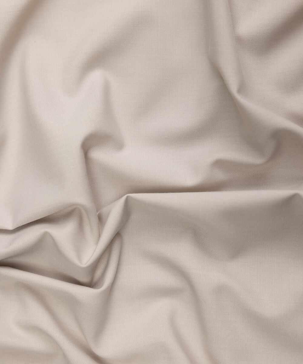 Men's Unstitched Two-Piece Beige Refined Wash & Wear Suit