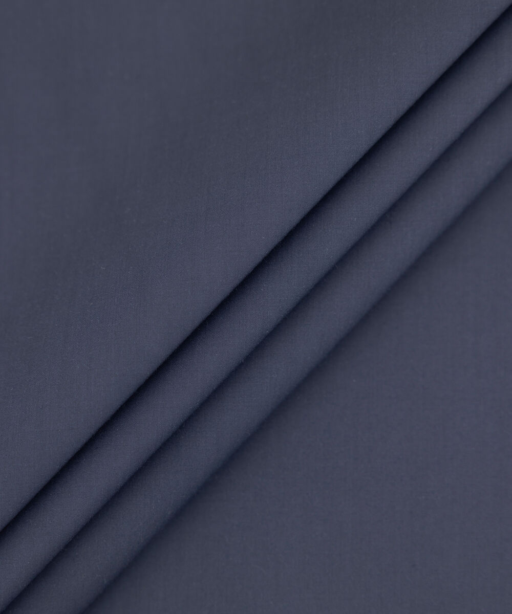 Men's Unstitched 2-Piece Luxury Modal Navy Blue Suit