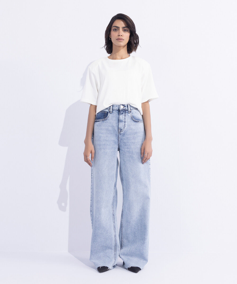 WDNMS25V1012 Wide Leg Jeans WDNMS25V1012 i