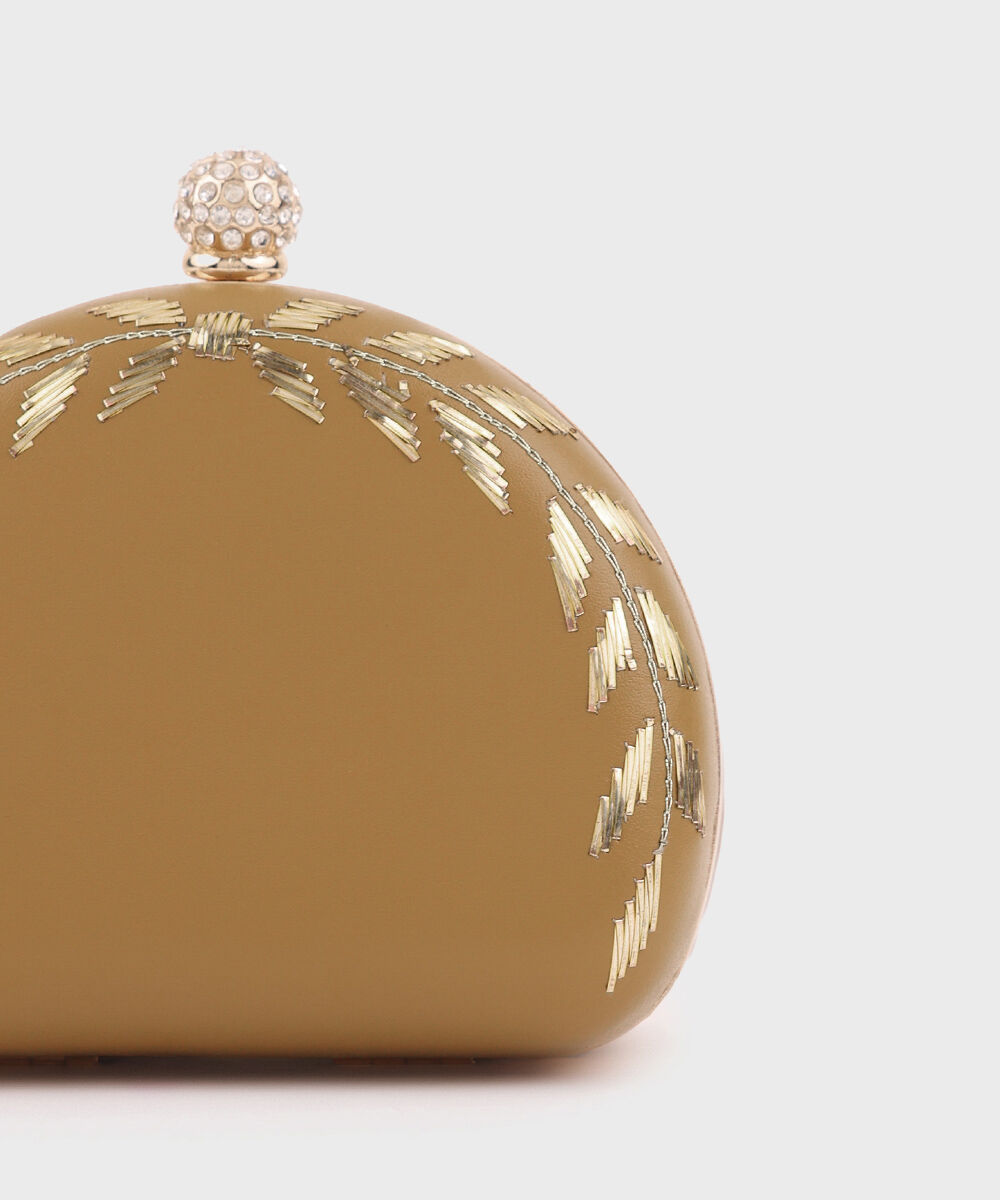 Women's Yellow Hard Clutch