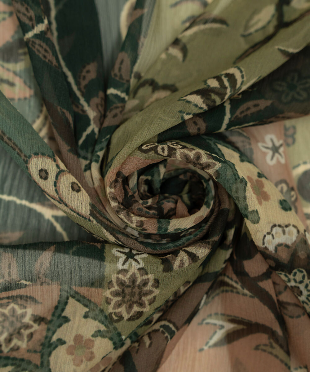 Blended Chiffon Printed Dupatta