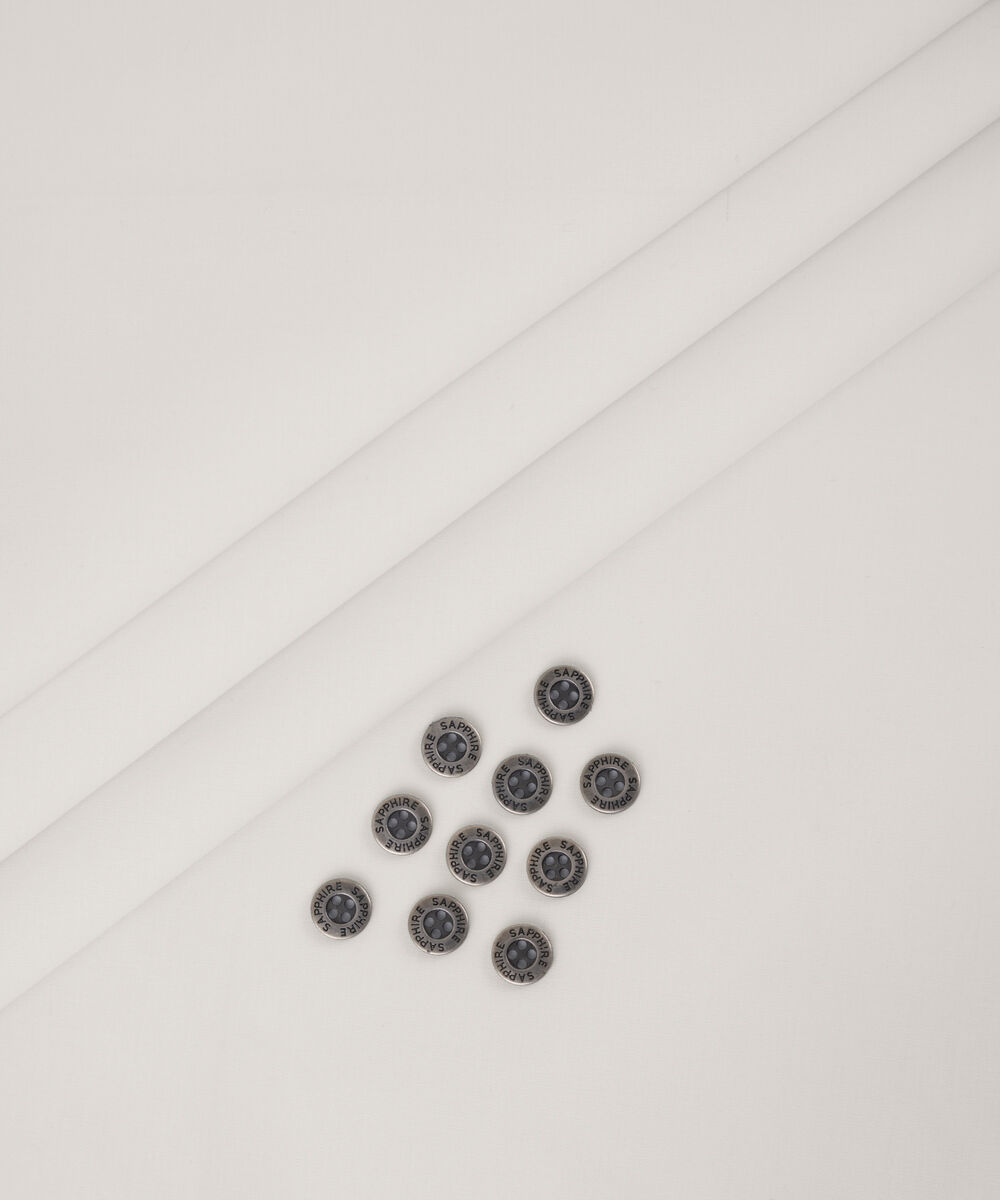 Men's Unstitched 2-Piece Premium Latha Apple Green Suit