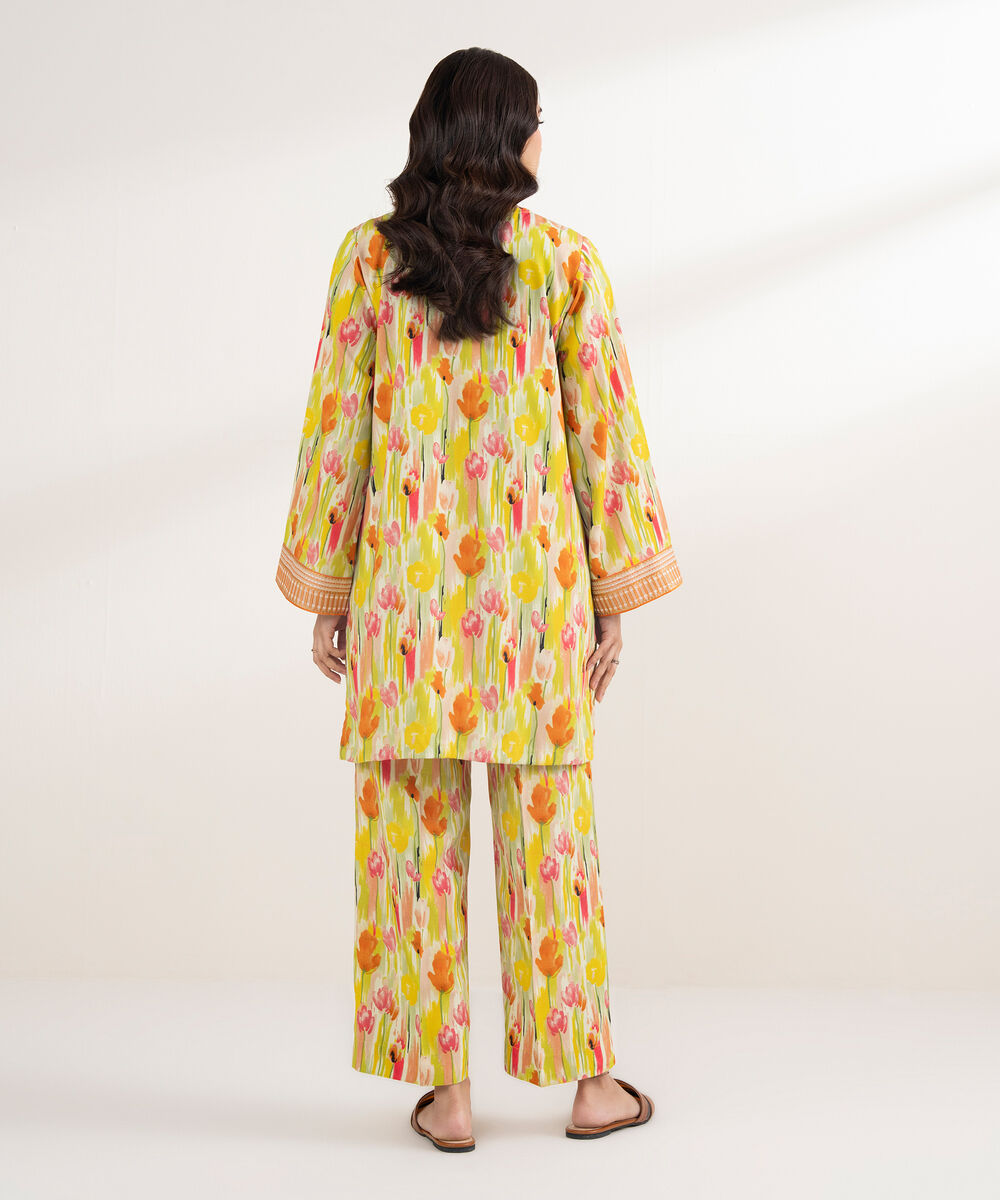 Women's RTW Textured Viscose Embroidered Multi Shirt