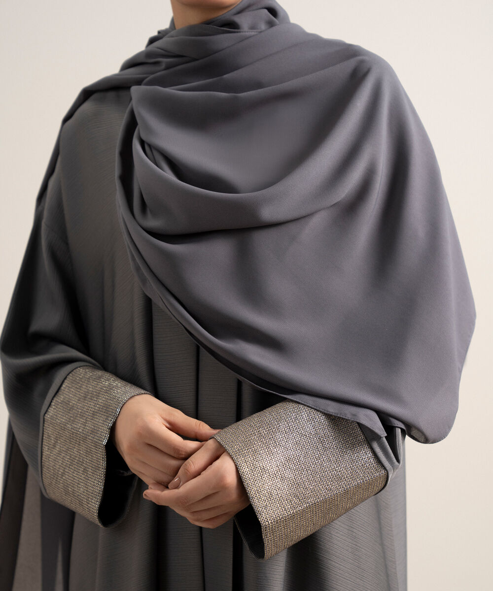 Women's Blush Pink Abaya Set