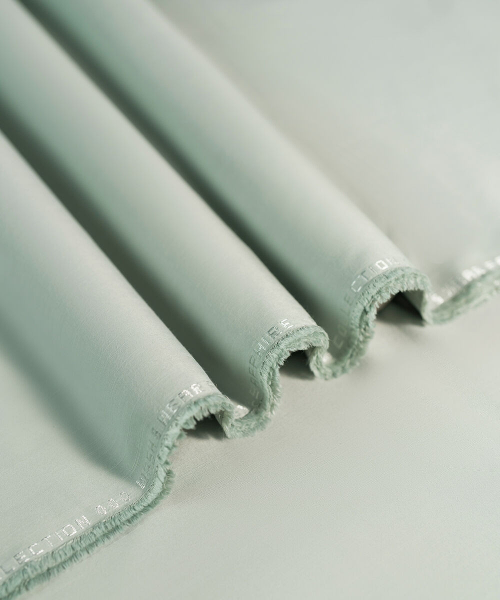 Men's Unstitched 2-Piece Premium Wash & Wear Aqua Suit