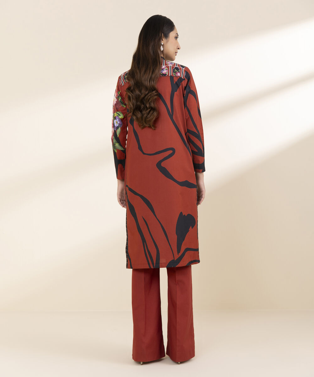 Unstitched Women's Red Lawn Shirt