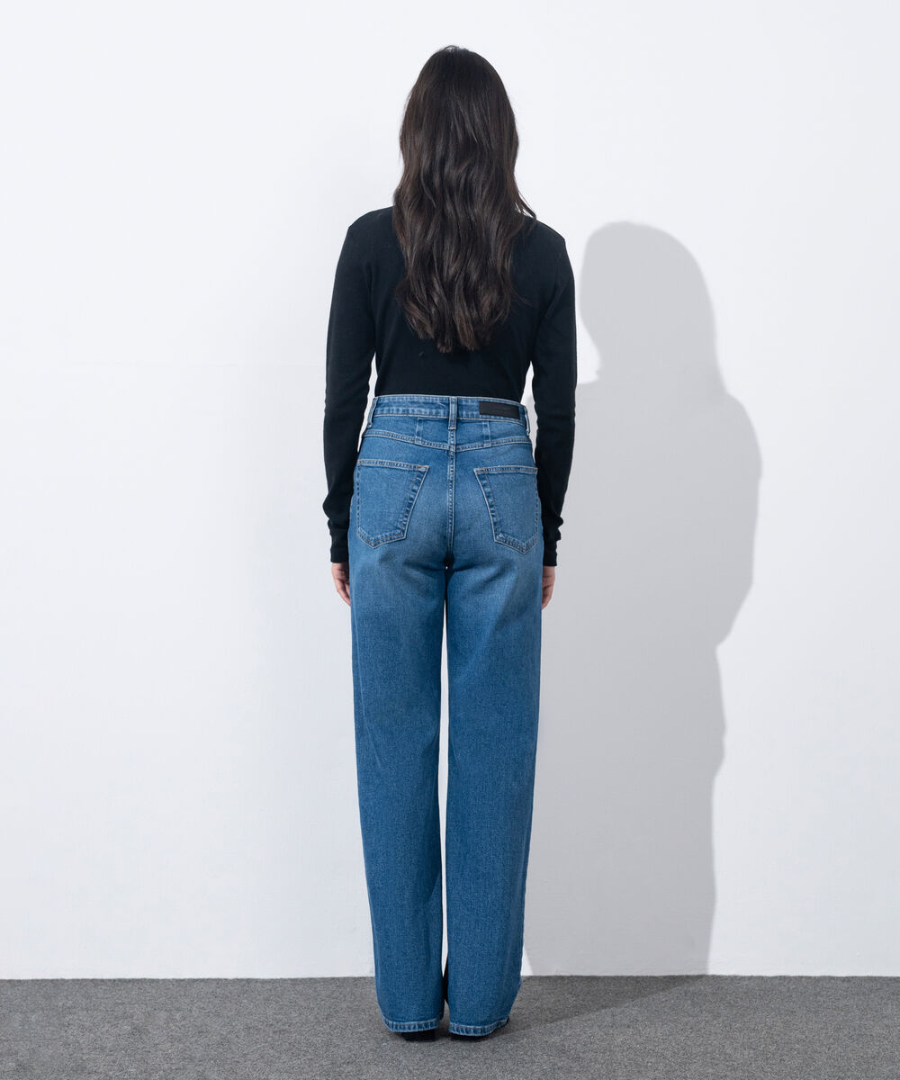 Women's Western Wear Black Straigh Fit Jeans