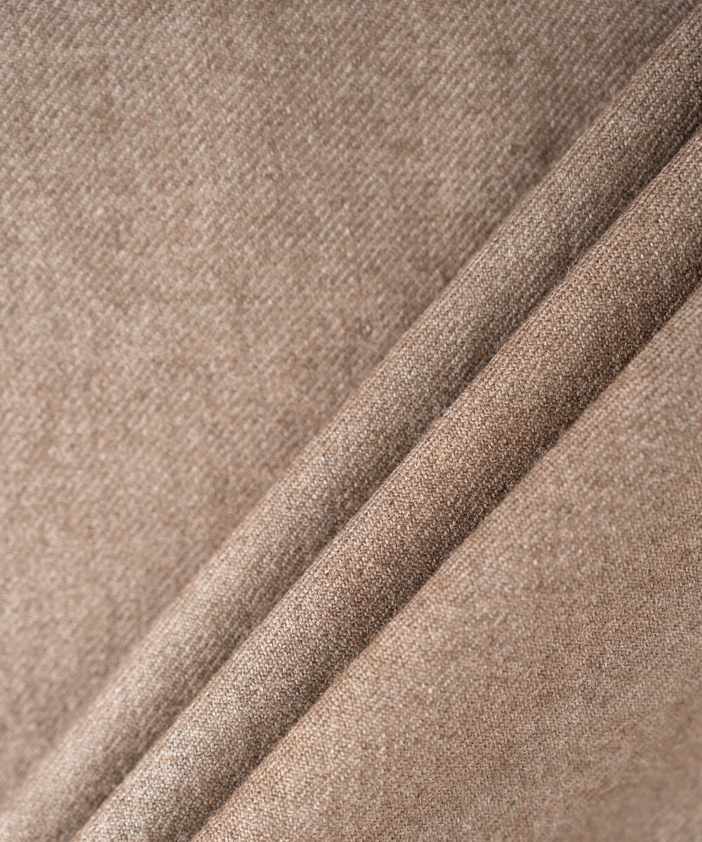 Men Wool Blended Beige Shawl