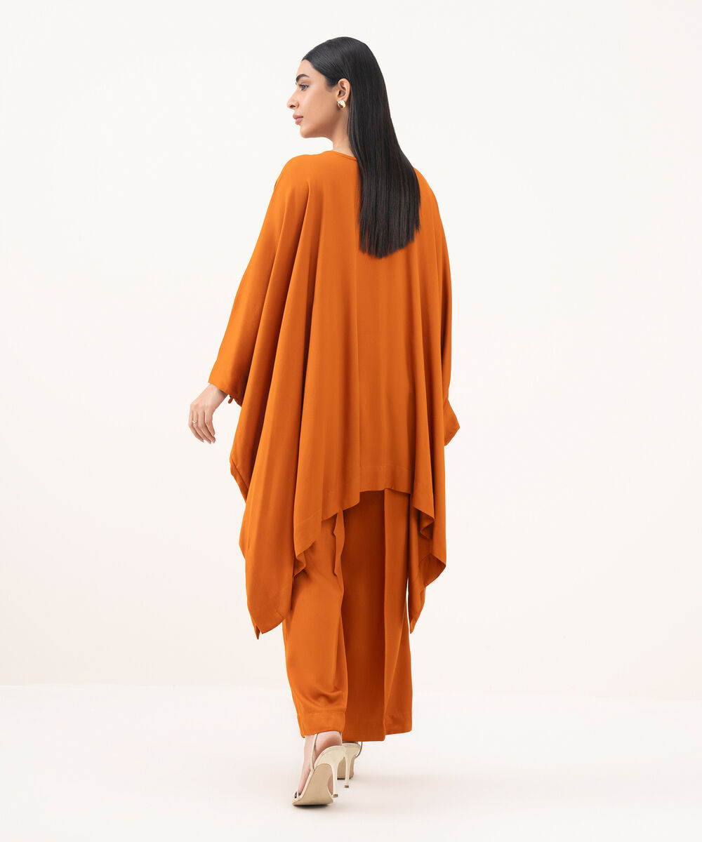 Women's RTW Bedford  Solid Rust Kaftan