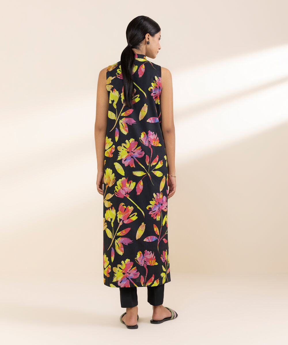 Women's Unstitched Lawn Printed Multi 2 Piece Suit