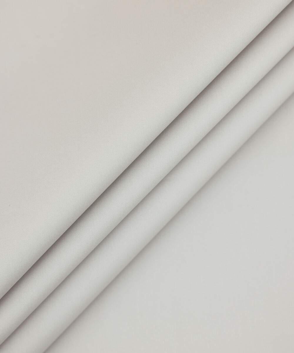 Men's Unstitched 2-Piece Luxury Giza Cotton Light Beige Suit