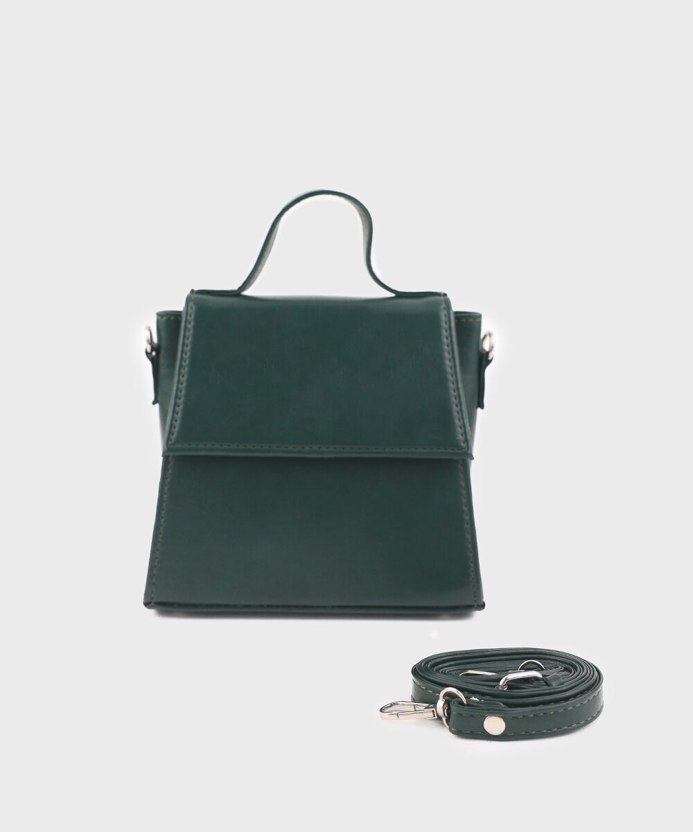 Women's Green Hand Bag